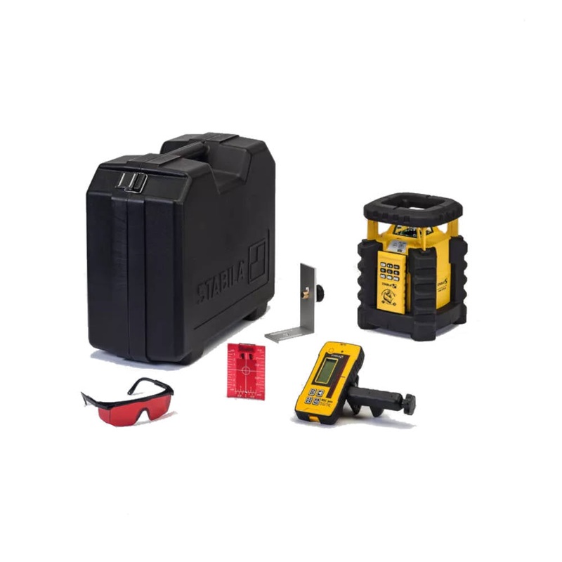 Stabila LAR350 Horizontal/Vertical Rotary Laser 7 Piece Kit | 05710