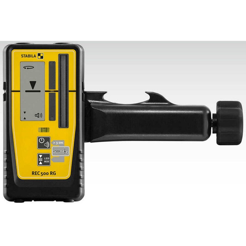 Stabila REC 500 RG Universal Laser Receiver with Bracket