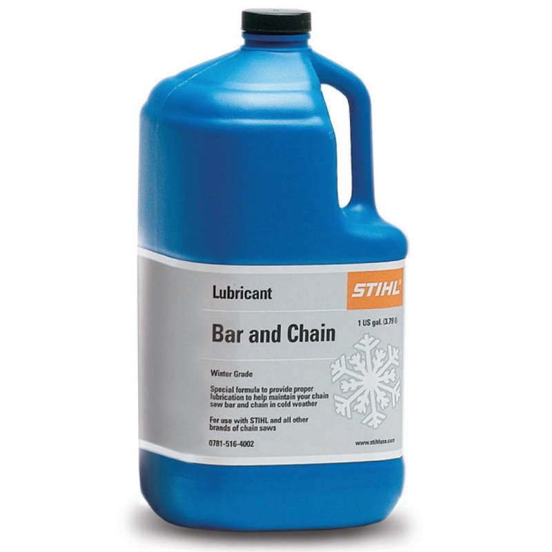 Stihl 0781 516 4002 Bar & Chain Oil Winter Blue 1 Gallon