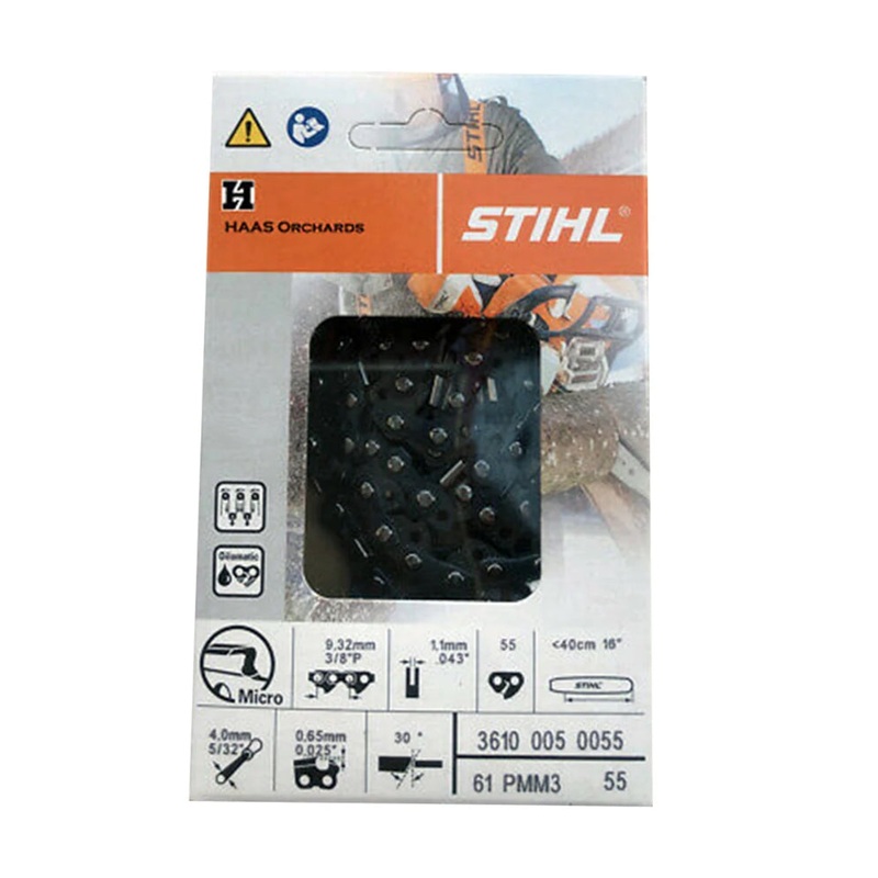 Stihl 3610 005 0055 Chainsaw Chain 61 PMM3 16 In.