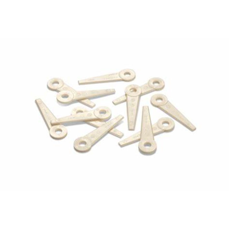 Stihl Genuine White Plastic Blades (Pack of 12) 4111 007 1001