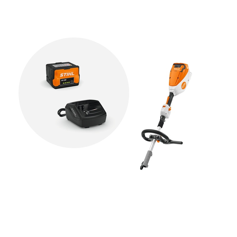 STIHL KMA 80 R Battery KombiMotor w/ AK30 Battery & AL101 Charger