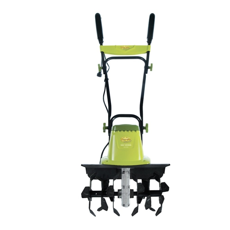 Sun Joe TJ603E | 16-Inch 12-Amp Electric Tiller and Cultivator (Refurbished) | In-Store Exclusive