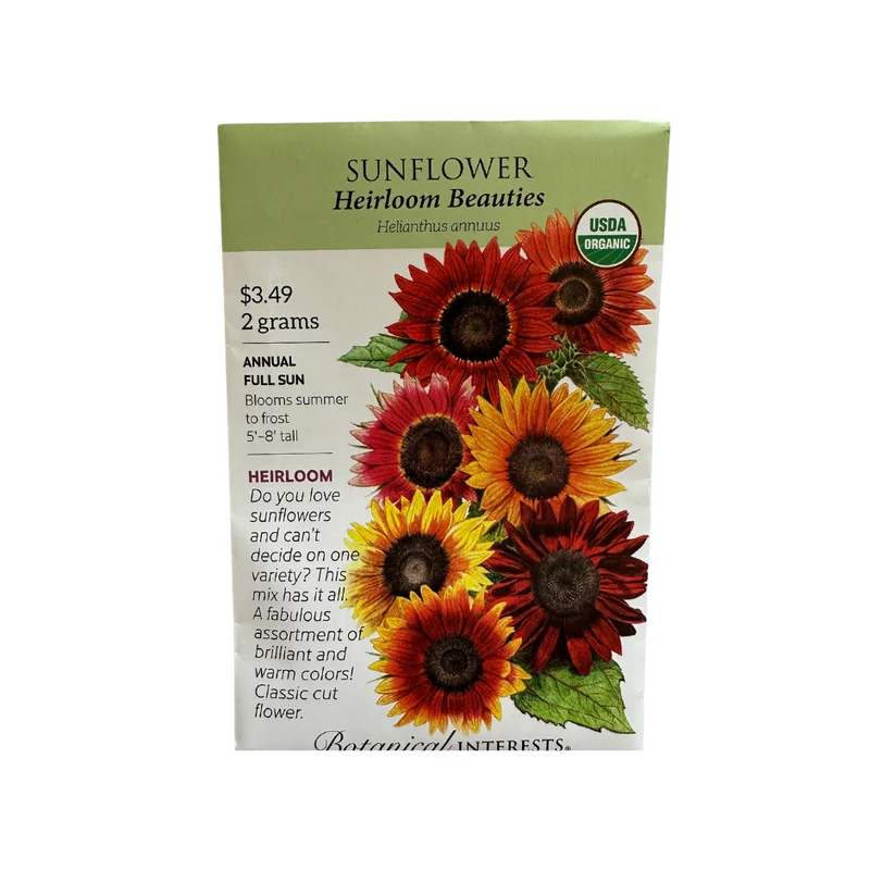 Sunflower Heirloom Beauties Org