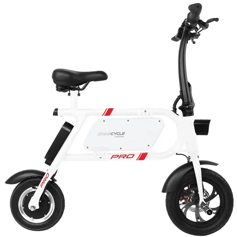 Swagtron - Swagcycle Pro Electric Bike White 38026-5-C