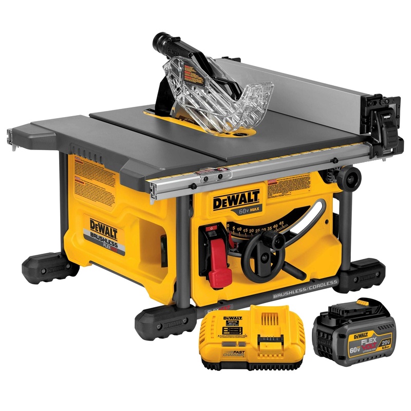 Table Saw 8-1/4 60V Flexvolt Dewalt