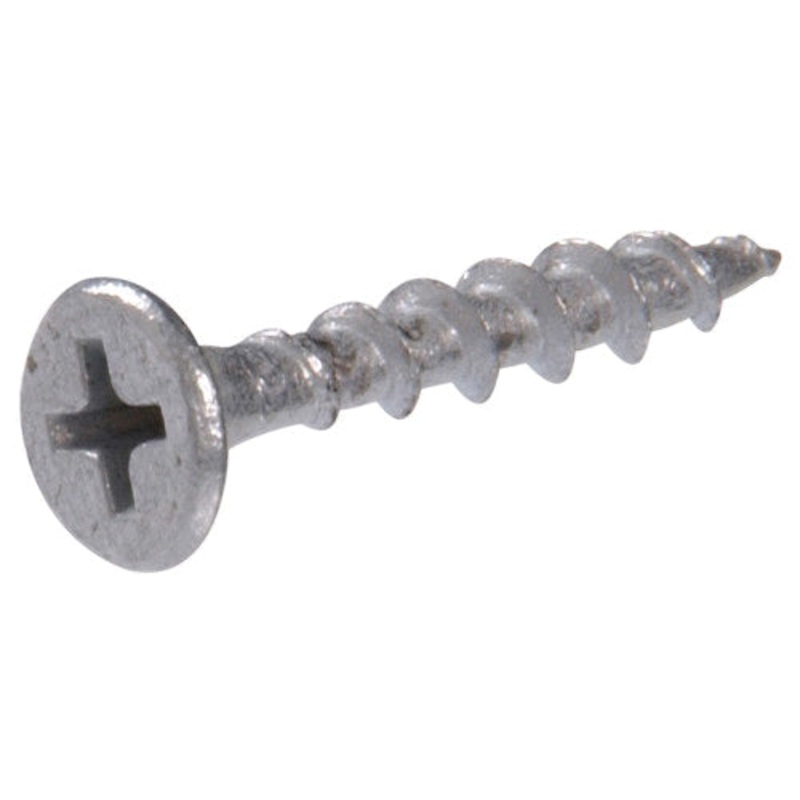 The Project Center 47689 Deck Screw, #8 Thread, Coarse Thread, Phillips Drive, #2 Drive, Bugle Head, 2-1/2 in OAL