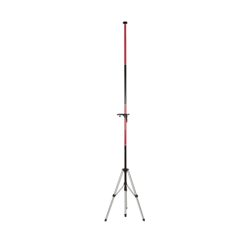 Tiger Supplies Telescoping Rotary and Line Laser Pole with Tripod and Mount