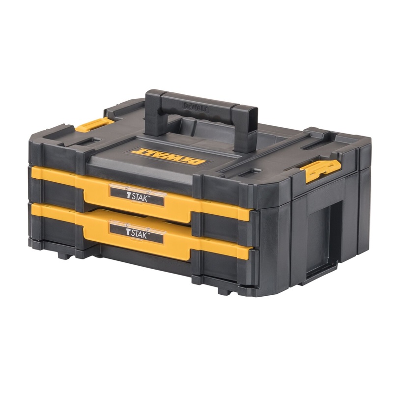 Tool Box 2 Drawer T-Stak Dewalt