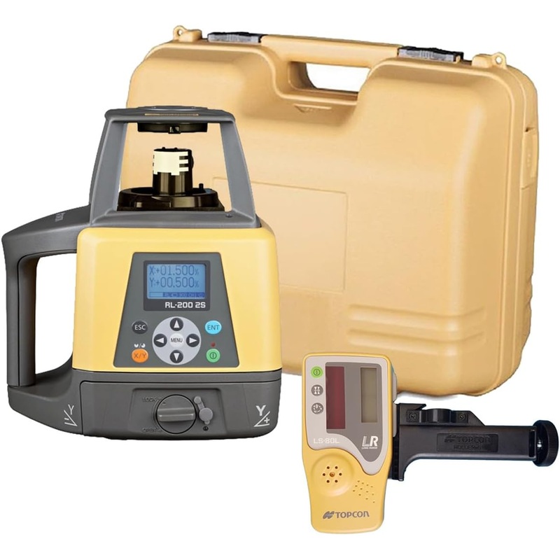 Topcon RL-200 2S Dual Slope Laser w/LS-80x Receiver