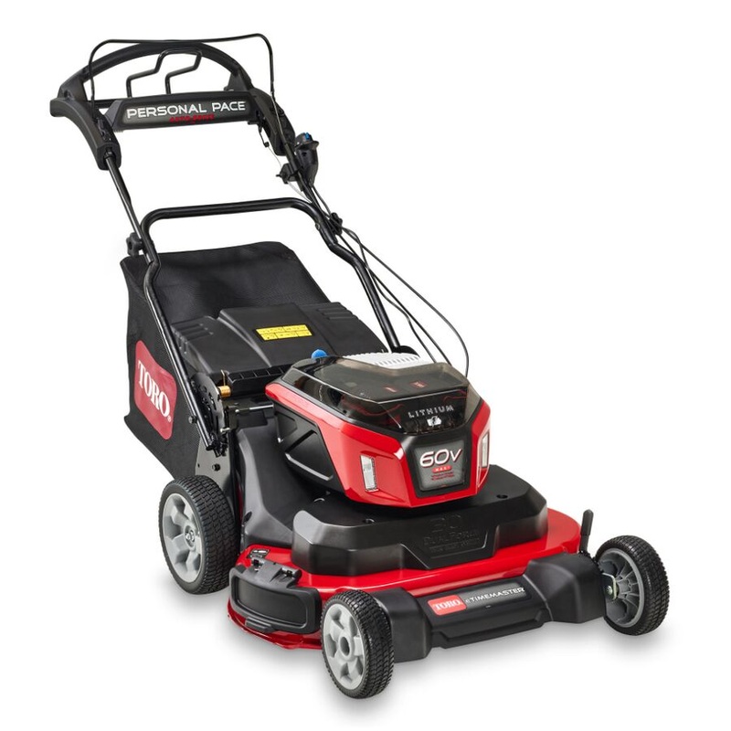 TORO 21491 60V MAX* 30 in. eTimeMaster Personal Pace Auto-Drive Lawn Mower - 1 battery and charger