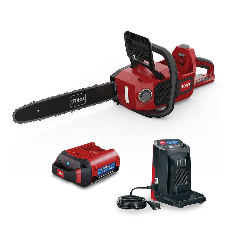 Toro 51850 60 volt 16" Chainsaw Kit with battery and charger