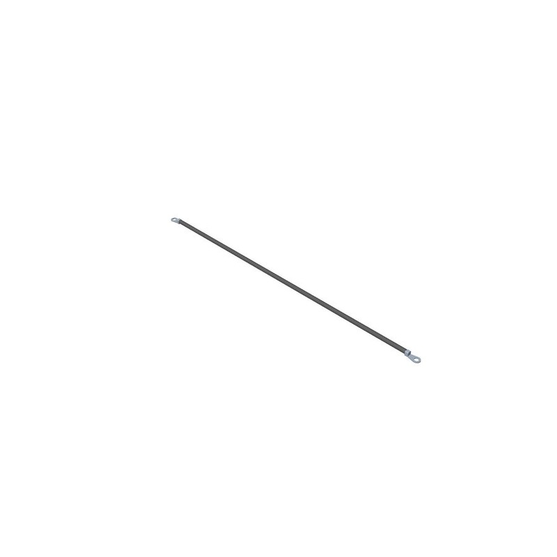 Toro OEM 110-6793 Black/Negative Battery Cable (8 Gauge Wire) Fit Select Late 42, 50, 54, 60 Timecutter 4200, MX, Z, ZS, Standard, MyRide Models.