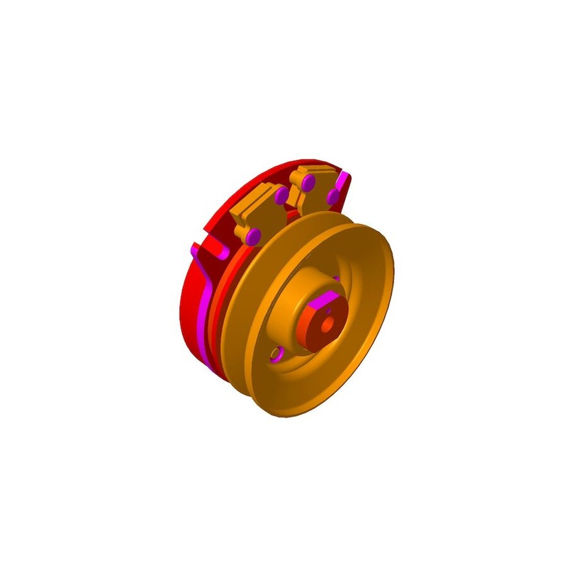 Toro OEM 125-0038 PTO Clutch Fits Early/Late Toro 32 Timecutter ZS, SS, SW Models.