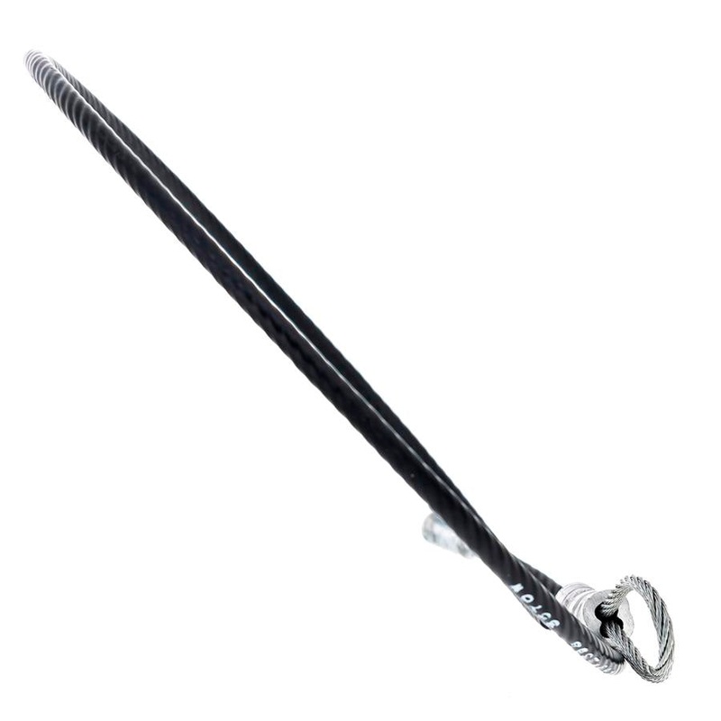 Toro OEM 139-2398 Mower Seat Lanyard Cable Fits Select Late 34, 42, 50, 60 Timecutter ZS, 4200, 5000 Standard (Non-MyRide Models) – Current TITAN MAX Model (Models with Non-MyRide and I-Beam Framing).