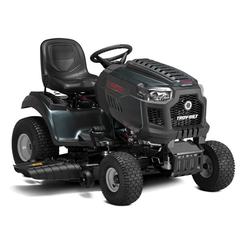 Troy-Bilt Super Bronco XP 46 |46 in. Gas Riding Lawn Tractor | 679 cc V-Twin Engine | Hydrostatic Drive | Fabricated Deck | W/Mow in Reverse