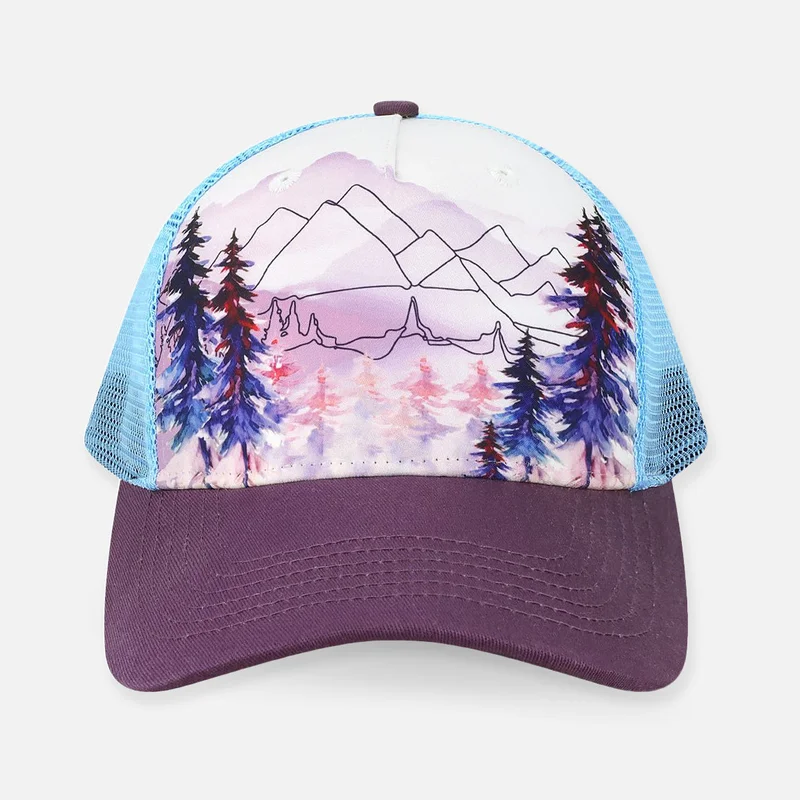 Twilight Explorer – Printed Locale Trucker Hat