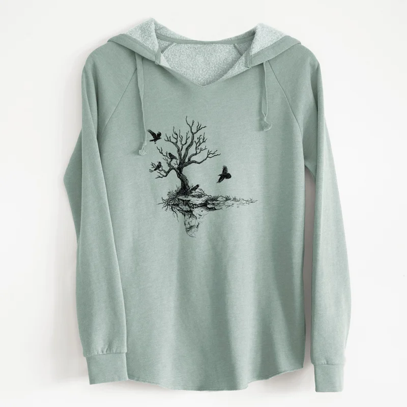 Twisted Tree with Ravens – Cali Wave Hooded Sweatshirt