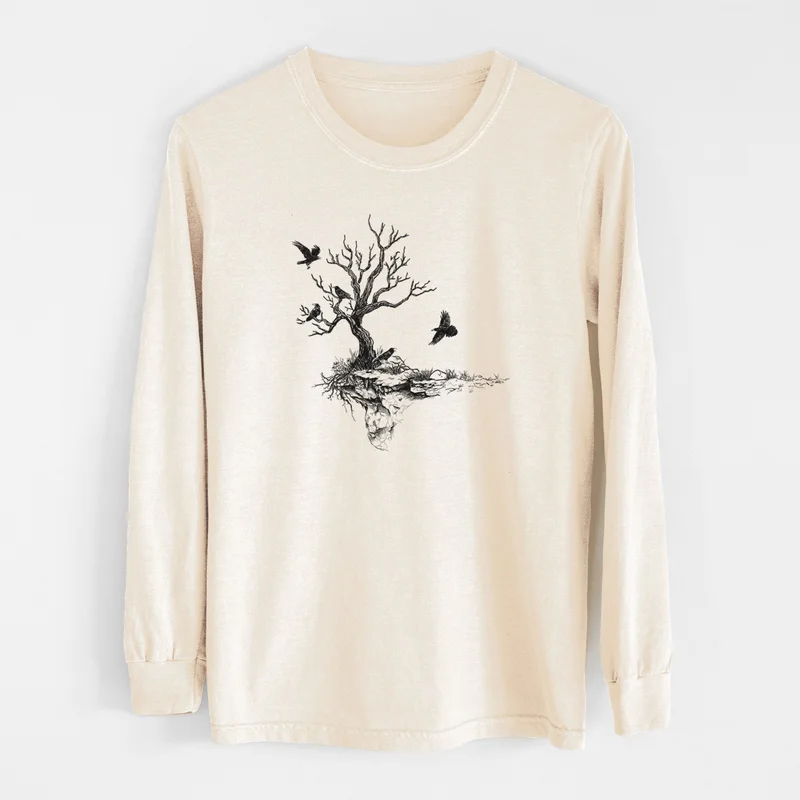Twisted Tree with Ravens – Unisex Comfort Colors 100% Cotton Long Sleeve