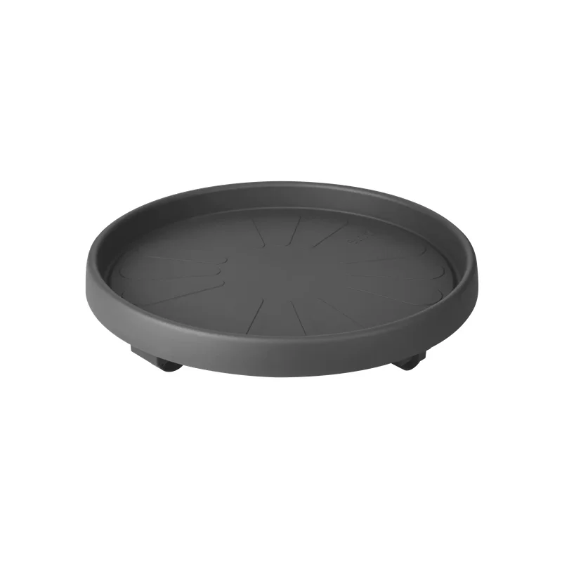 Universal Planttaxi Anthracite Saucer Wheels 30cm