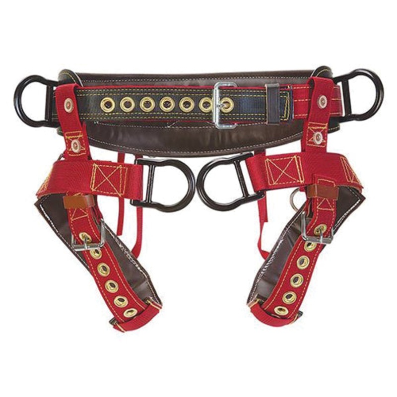 WEAVER LEATHER WLC-500 Series 08-01032-SM Saddle With Leg Strap, Aluminum/Leather/Nylon, Black Anodized