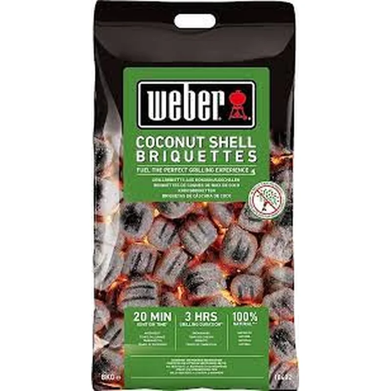 Weber Coconut Shell Briquette 4kg