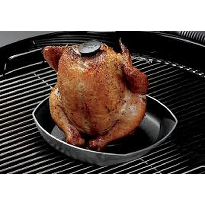 Weber DELUXE POULTRY ROASTER – FITS 57CM CHARCOAL BARBECUES AND Q 3000 SERIES AND UP