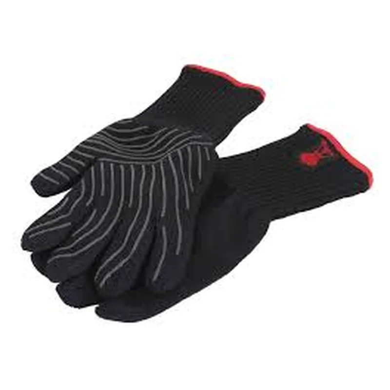 WEBER PREMIUM GLOVES – SIZE L/XL, BLACK, HEAT RESISTANT