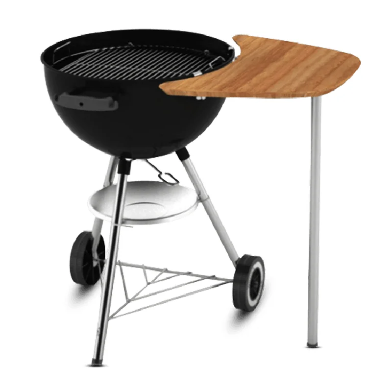 Weber SIDE TABLE – BAMBOO TABLE, FITS 47 AND 57CM CHARCOAL BARBECUES (EXCEPT COMPACT KETTLE)