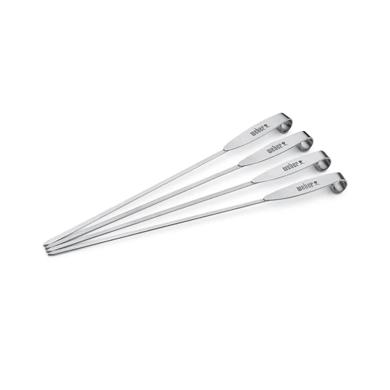 Weber SKEWER SET – 4 PCS, STAINLESS STEEL, FITS ETGS AND GENESIS II LX