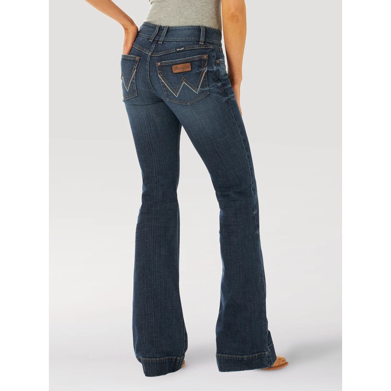 Wrangler Mae Trouser Jean – Mid Rise – Shelby #2317172