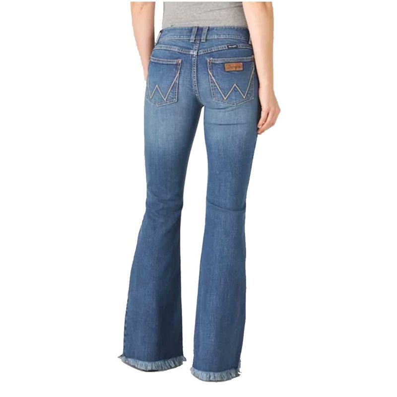 Wrangler Retro Mae Flare Jean – Mid Rise – Desiree #09MWFAD