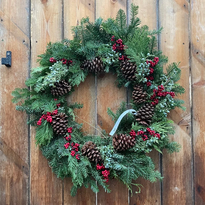 WREATH 24″ CANELLA MULTICONE