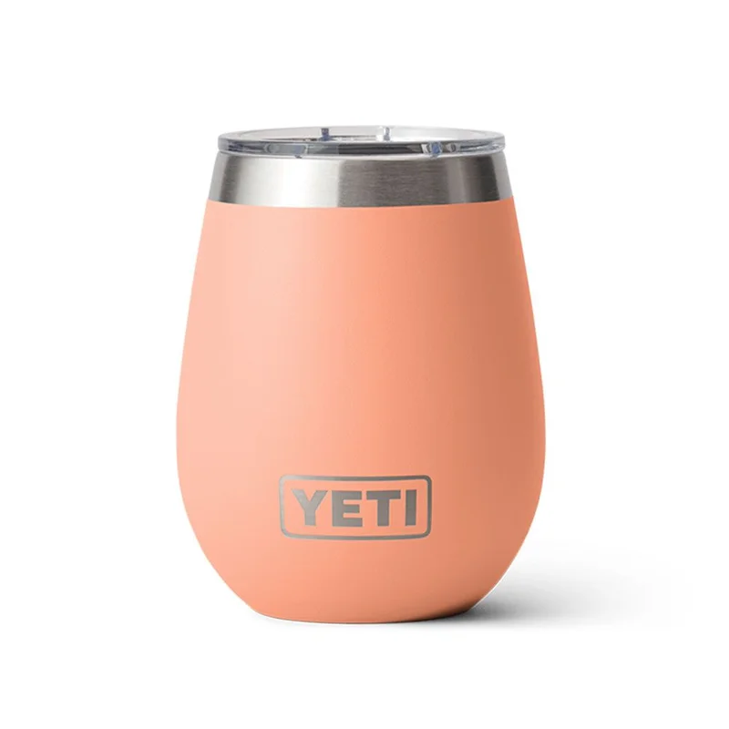 YETI RAMBLER 10 OZ WINE TUMBLER MS LOWCOUNTRY PEACH