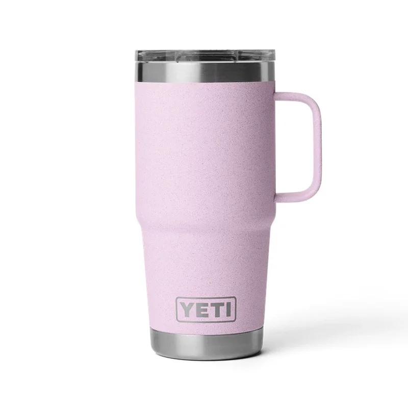 YETI RAMBLER 20 OZ TRAVEL MUG CHERRY BLOSSOM