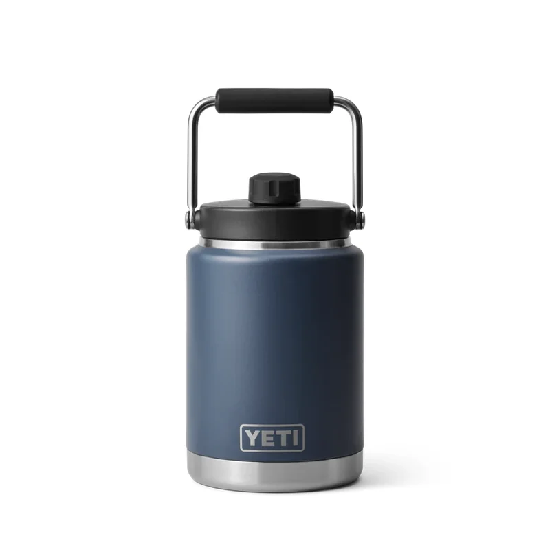 Yeti Rambler Half Gallon Jug Navy