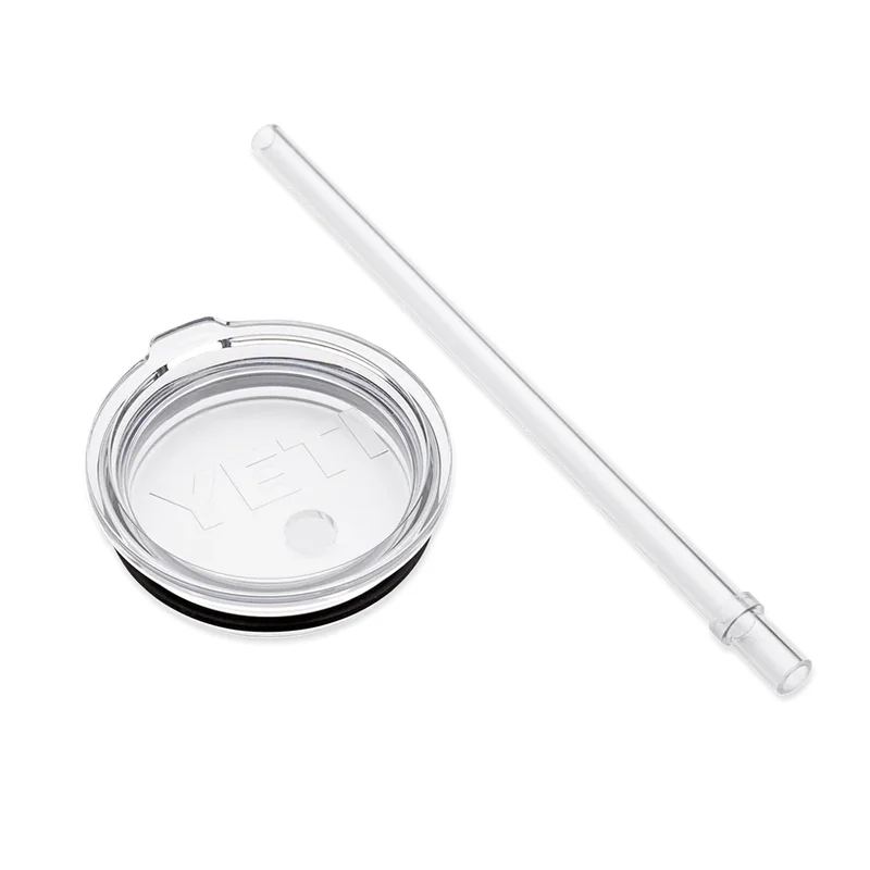 Yeti Rambler Tumbler 20 Oz Straw Lid White